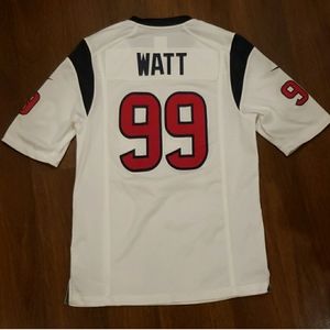 Nike Texans JJ Watt White Jersey Sz S